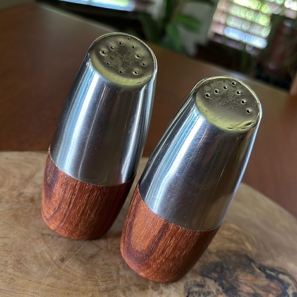 MCM Vintage Modern Arthur Salm Sweden Salt & Pepper Shakers